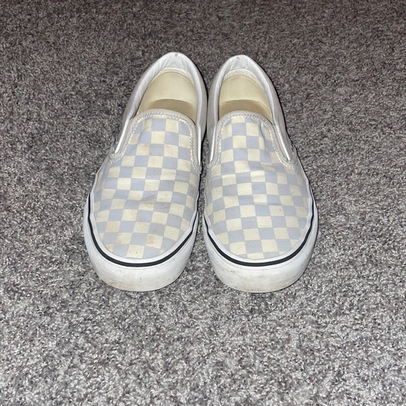 Grey checkered slip on vans - Picture 3 of 3